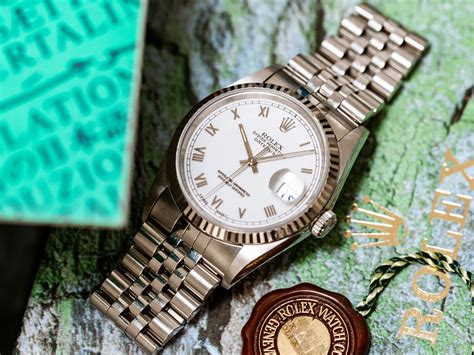 Rolex Datejust 36 Stahl Ref :16234 Rolex Box